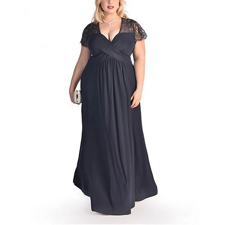 long frocks for fat ladies