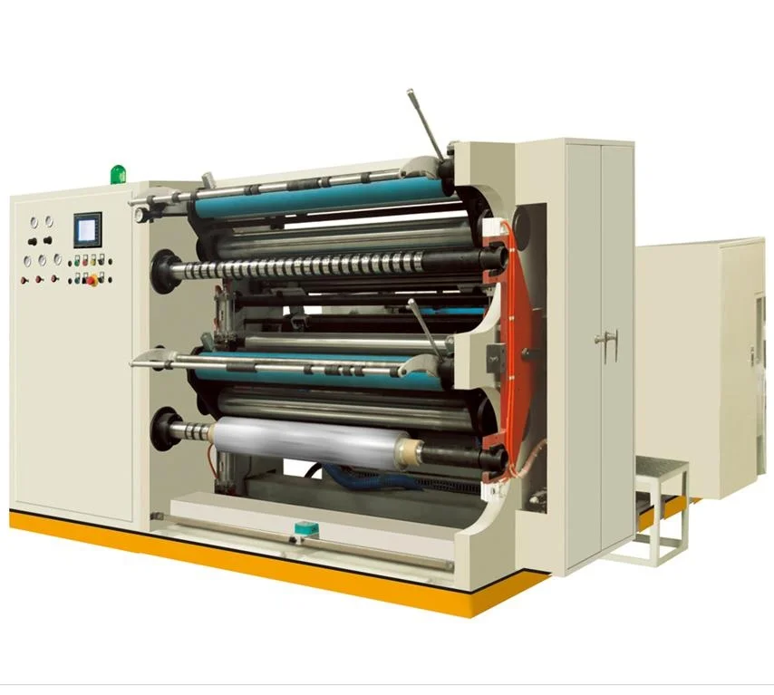 bopp opp cpp pe pvc film for flexible package slitting machine cutting machine