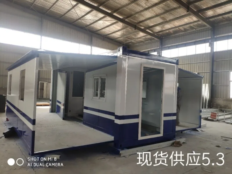Lida Group cargo crate homes factory used as booth, toilet, storage room