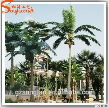 factory wholesale price artificial coconnt tree/ hot selling product outdoor 3-10m palm tree artificial plant