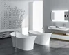 K-C16 Customized Boat Shape True Solid Surface Soaking Tub, Matte White bath tub price
