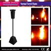 Decorative artificial outdoor indoor alcohol fire effect flame torch