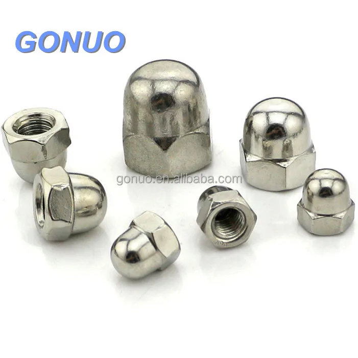 Stainless Steel Round Head Cap Nut - Buy Cap Nut,Stainless Steel Cap ...