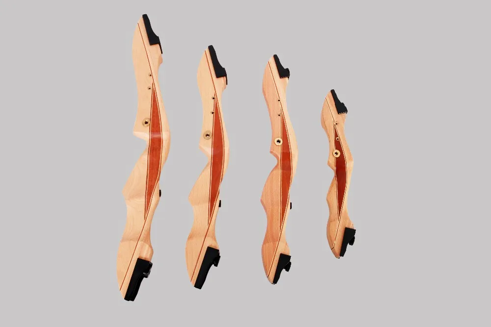 射箭弓和箭头手工层压木制狩猎弓