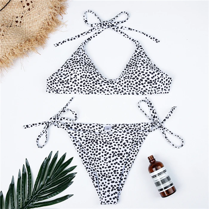 Impreso Bikini De Blanco Bikini Punto Buy 2018 Mayor venta Mujeres bikini Y Por Transparente 2018 Al Conjunto Negro Rq5j43LcAS