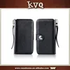 For Samsung Galaxy Note 3 4 Magnet Zip Coins Wallet Real Leather Case Cover Bag