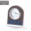 ELIYA fancy logo leather mini 2018 new hotel room alarm clock design Guangzhou factory