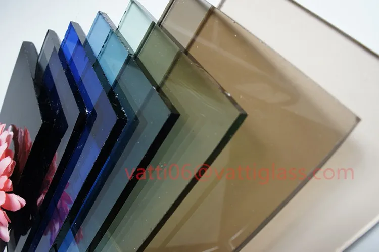 Color Tinted Float Glass Price 4mm 5mm 6mm Dark Grey Blue Green Bronze ...