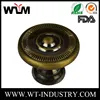 Golden sand blasted anodized aluminum cnc milling machining precision engineering,aluminum milling auto part
