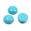 Xiangyi gems hot sale 3 ~ 10mm Cabochon Flat Back Loose Synthetic Turquoise Stone