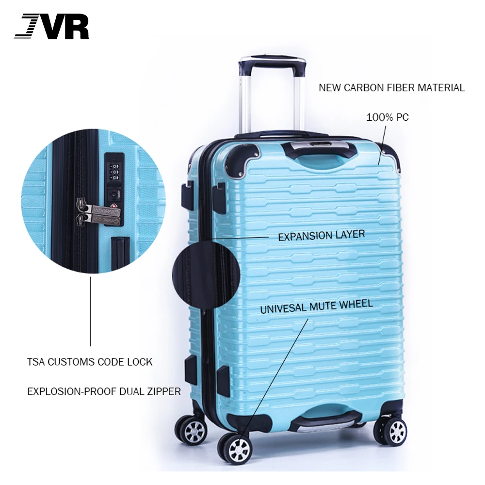 Wholesale Special Design Expandable Hard Case Double Handle Pc Suitcase