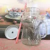 400ml Animal Shaped Clear Glass Material Empty Beverage Bottle with Lid