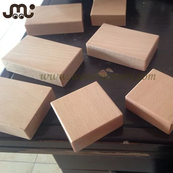 blocks wooden customized wholesale square larger