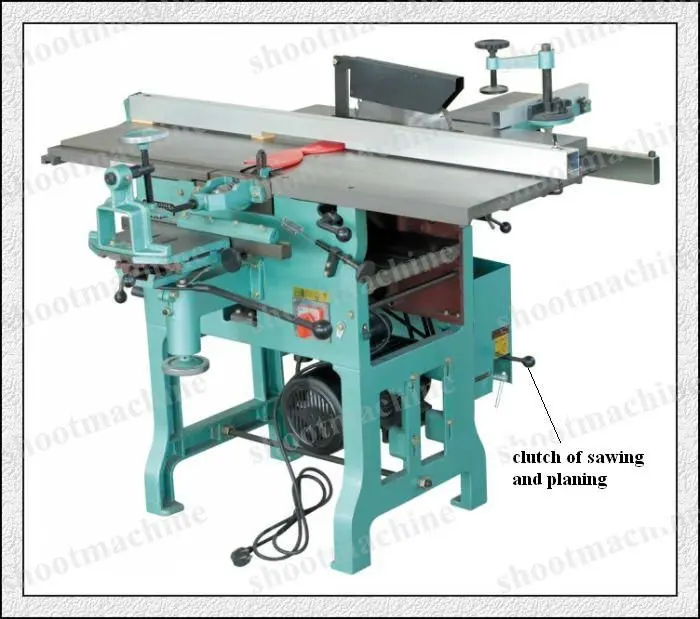 Shoot Brand Multiuse Woodworking Machine With A Sliding Table And A