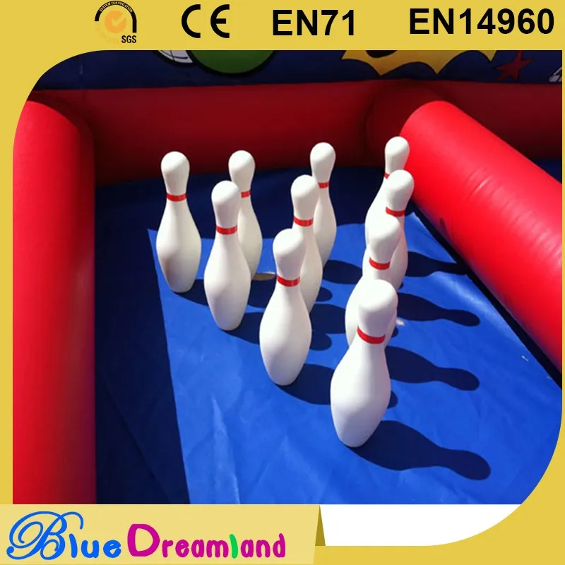 durable inflatable bowling with zorb