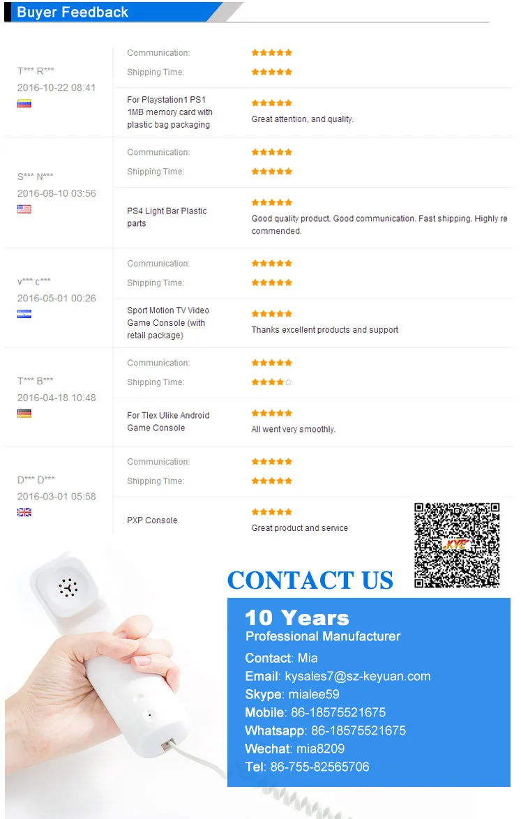 Mia Feedback&Contact