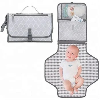 New Arrival Nylon Baby Bag Changing Mat Foldable Waterproof