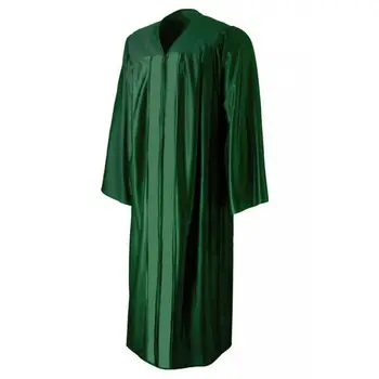 Customized Graduation Gown,High School Graduation Gown Green Color ...
