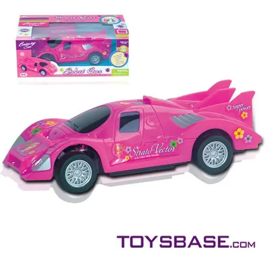 coche teledirigido rosa