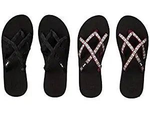 women's teva flip flops clearance