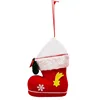 Wholesale High Quality Candy Santa Christmas Boot Sock for Christmas Candy Hold