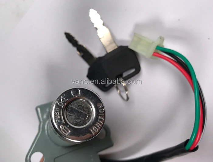 SKUA 150/SKUA 200 motorcycle steering lock ignition switch key set