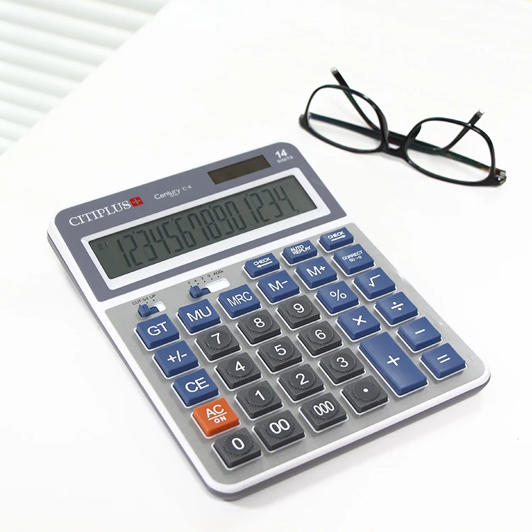 Citiplus C4 14 Digit Check Correct Accounting Calculator For Office Citiplus C4 14 Digit Check Correct Accounting Calculator For Office