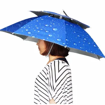 uv umbrella hat