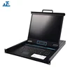 1U 17" Rackmount LCD Console with Integrated 32 Port CAT5 IP KVM Switch