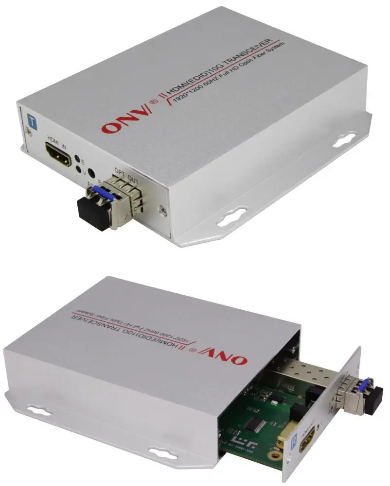 Video Audio To Fiber Hdmi Optic Converter Fiber Optic Transmitter And