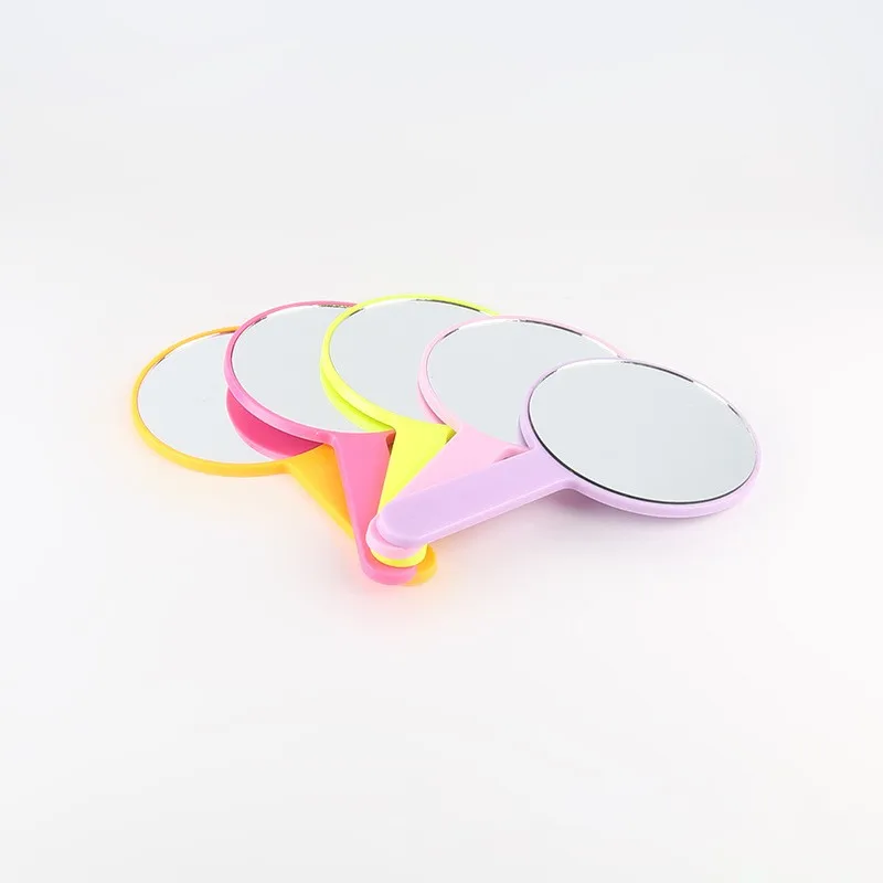 Promotion Cheap Wholesale Many Colours Plastic Hand Held Mirror Buy
