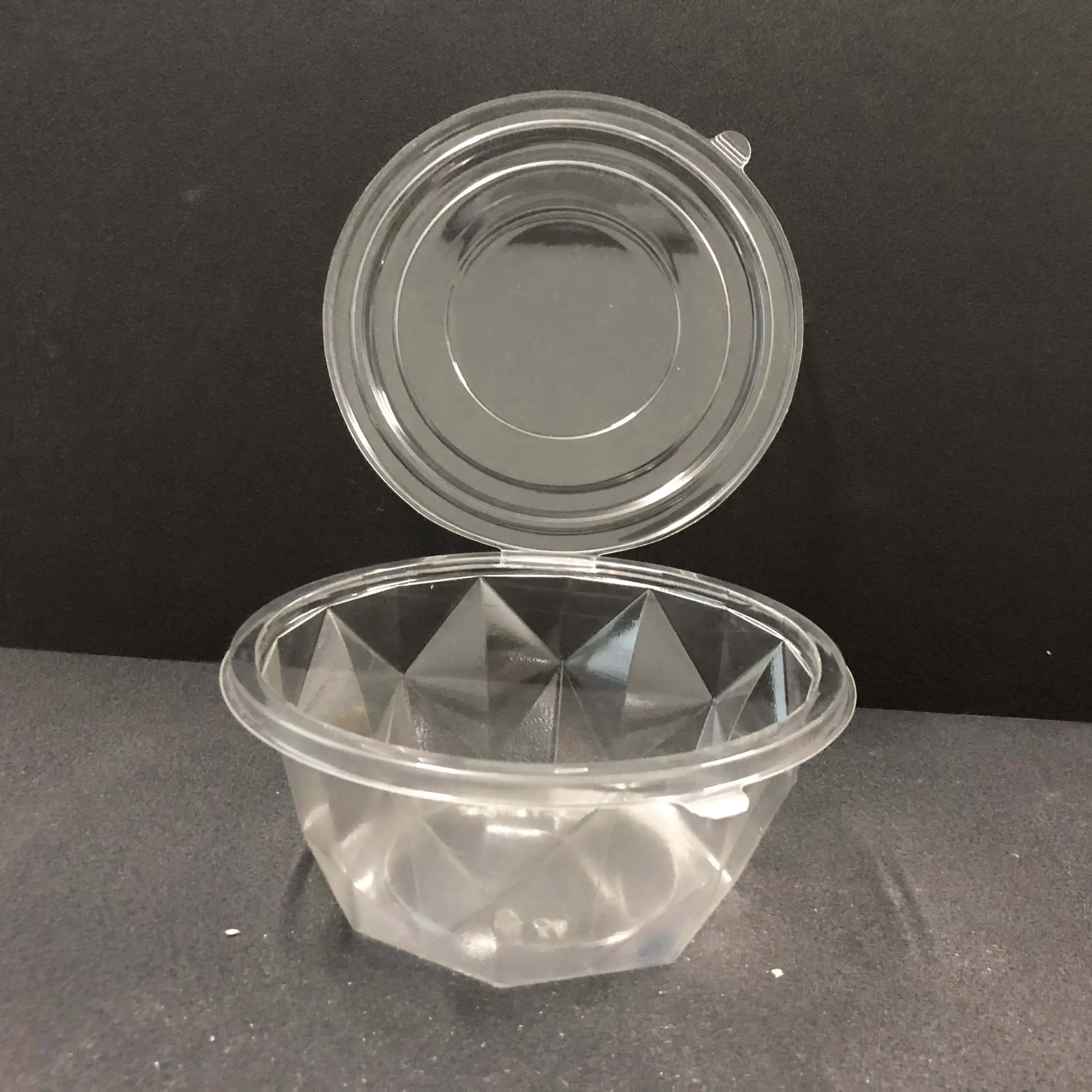 一次性塑料沙拉碗/食品容器