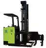 Good Quality 6000mm Electric Three-way Stacker 3 Stage Mast Forklift with 1500kg Capacity