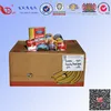 banana carton boxes fruit packaging boxes gluing cardboard cheap price for gift