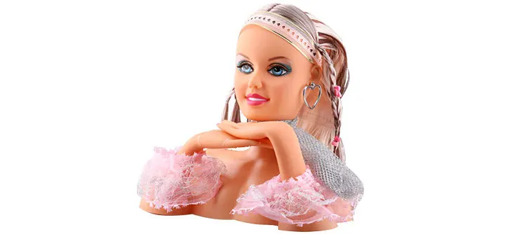 Makeup Doll Head For Kids Hair Styling Model Make Up Toys Makeup Doll Head For Kids Hair Styling Model Make Up Toys S