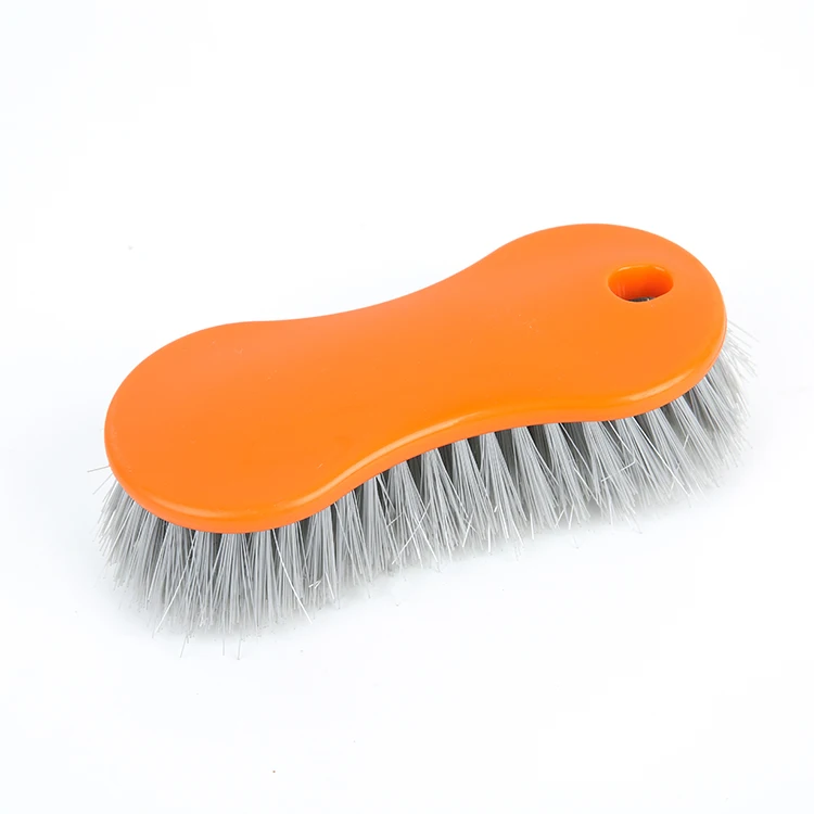 High quality natural bamboo cleaning scrub brush for shoe bathroom kitchen home corner floor