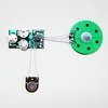40mm diameter speaker 10 seconds tact button/swith music programming audio chip with Police sound