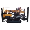 200m 65KW Diesel Engine Driven 560KG deep water well drilling rigs portable rig machine one man operation