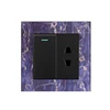 Hot Sale glass switches and sockets