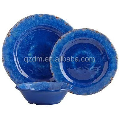 Cartoon Print Melamine Dinner Set Of 3 Piece