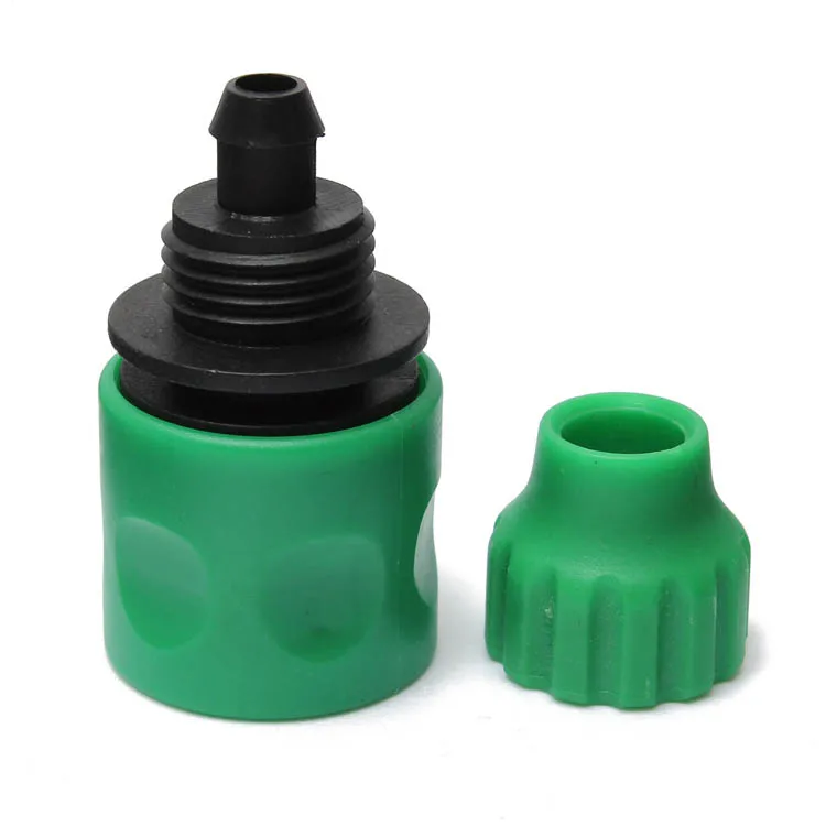 Plastic 8mm garden water hose pipe quick connector