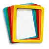 Cheap custom size multi-color simple 3d rubber pvc magnet photo frame