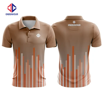 100% Polyester Sublimation Office Uniform Design Polo Shirt - Buy ...