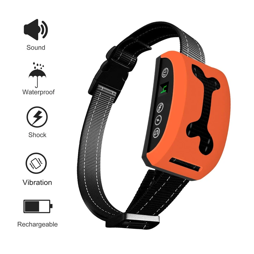 Barking Dog Collars With Electric Shock Alarm Collar Antitheft Buy