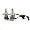 Popular C1 LED car lights convergent fanless headlights H4 far and near conversion headlights