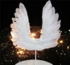 Angel Wing Cake Topper Decoration for Anniversary Birthday Party Wedding