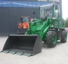 New design ZL12F four wheel drive Mini wheel Loader with CE