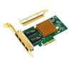 4 Port RJ45 10/100/1000mbps Intel I350 PCI-E lan card brand