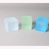 customized plexiglass display block solid square acrylic cube mount acrylic stamps
