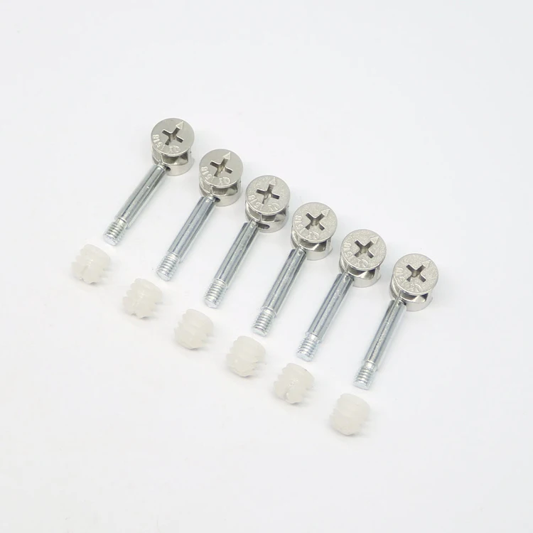 Hot Selling Carbon Steel Galvanized Furniture Eccentric Cam Lock Screws